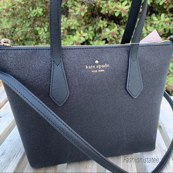 Kate spade Small Joeley Satchel Black Card Holder - Picture 6 of 8